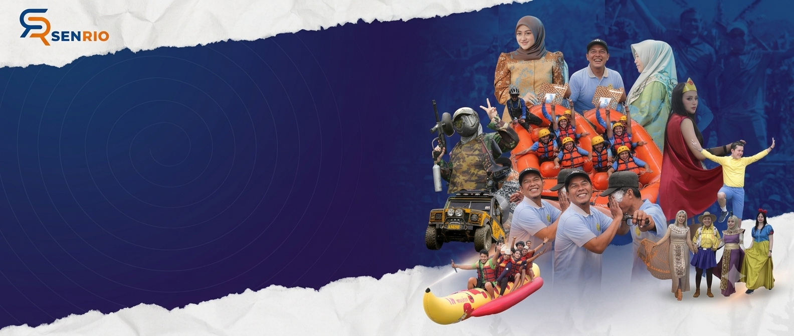 Dokumentasi kegiatan outbound Senrio Event Organizer